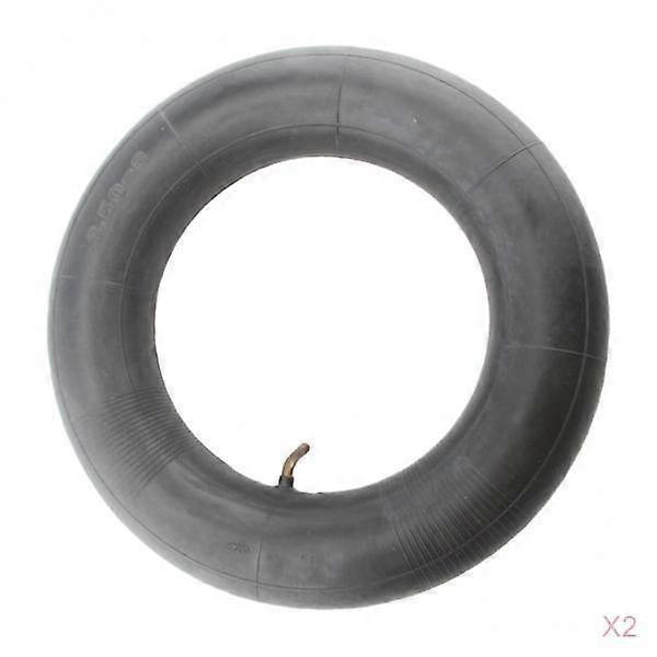 3.50-8 Bent-Valve Inner Tubes Pair
