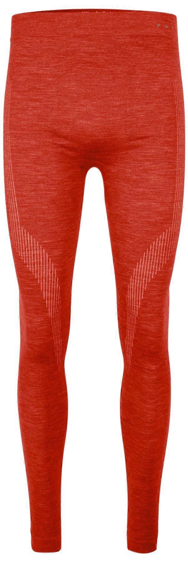 Falke Wool Technology Regular Fit Long Tights - Chilli Red