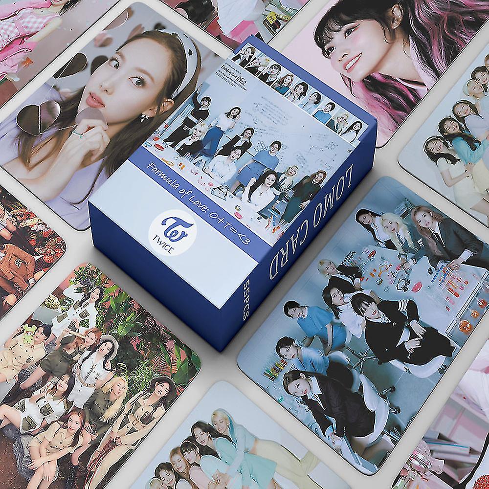 55pcs /ママムー写真ファンロモカードは言う:ママムーベスト華城ルウェンXinghuiの人々フォトアルバムギフトアイドルカードポスト