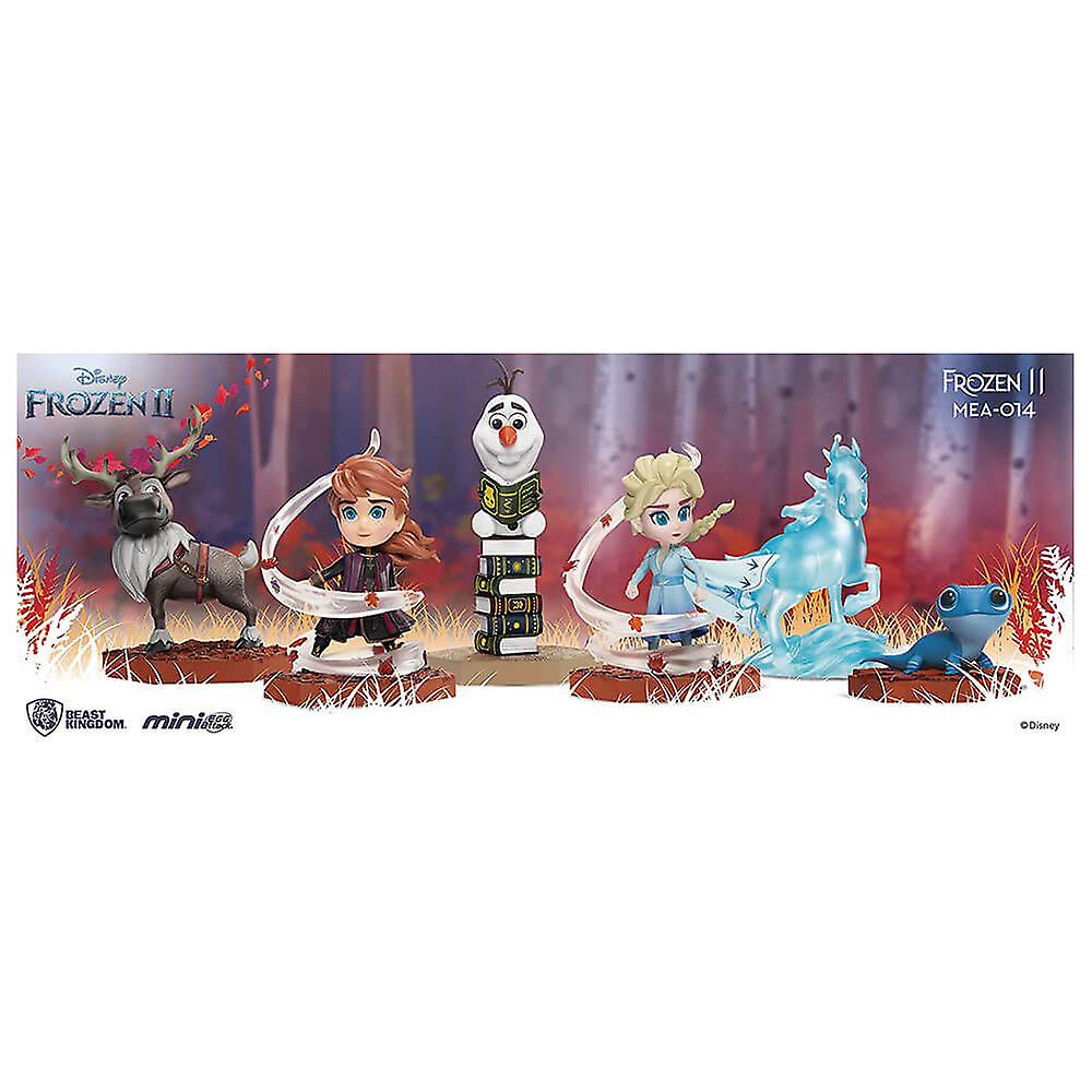 Beast Kingdom Frozen II MEA 014 Mini Egg Attack 6 Piece Figure Set Multicolor