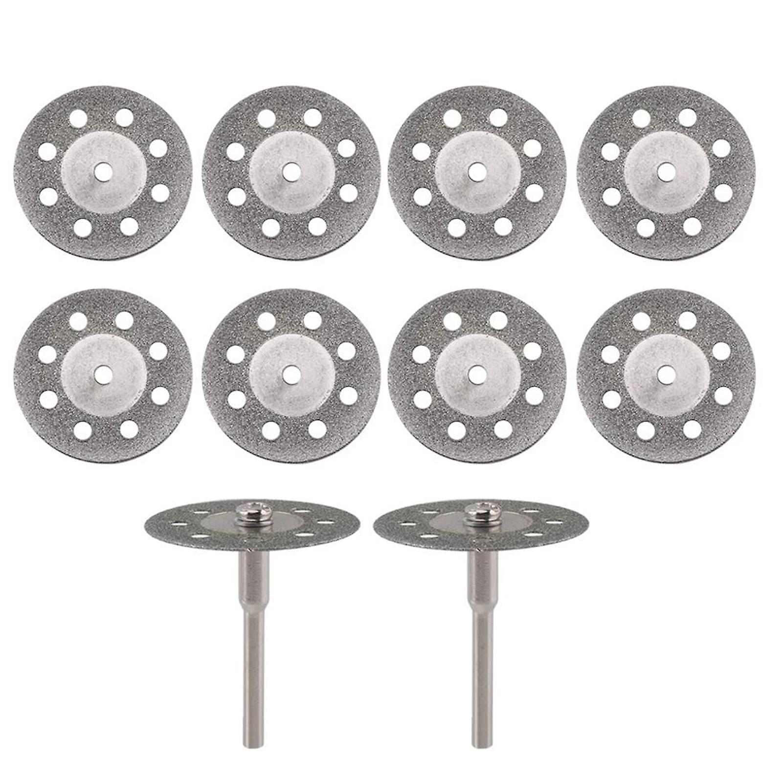 10pcs Diamond Cutting Wheels 22mm Diameter Cut Off Discs