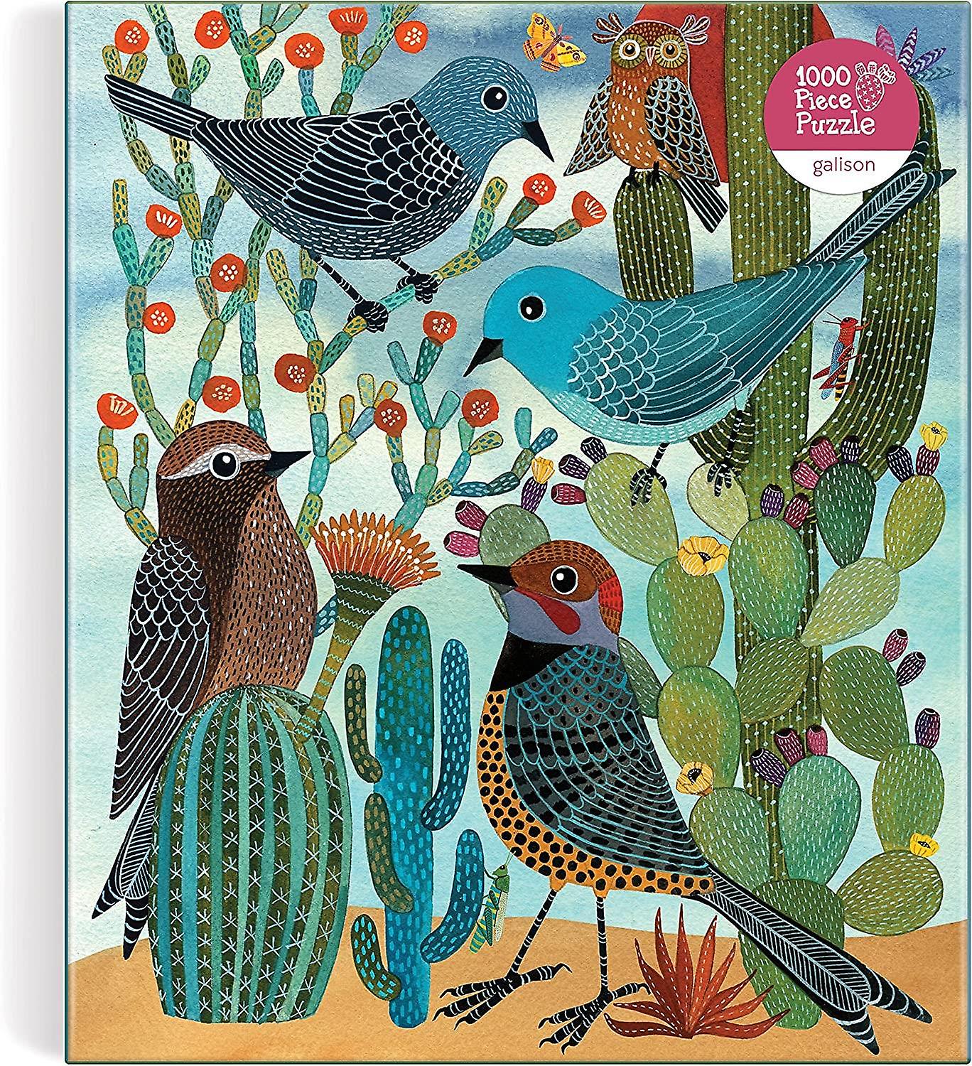 Galison Desert Avian Friends Jigsaw Puzzle (1000 Pieces)