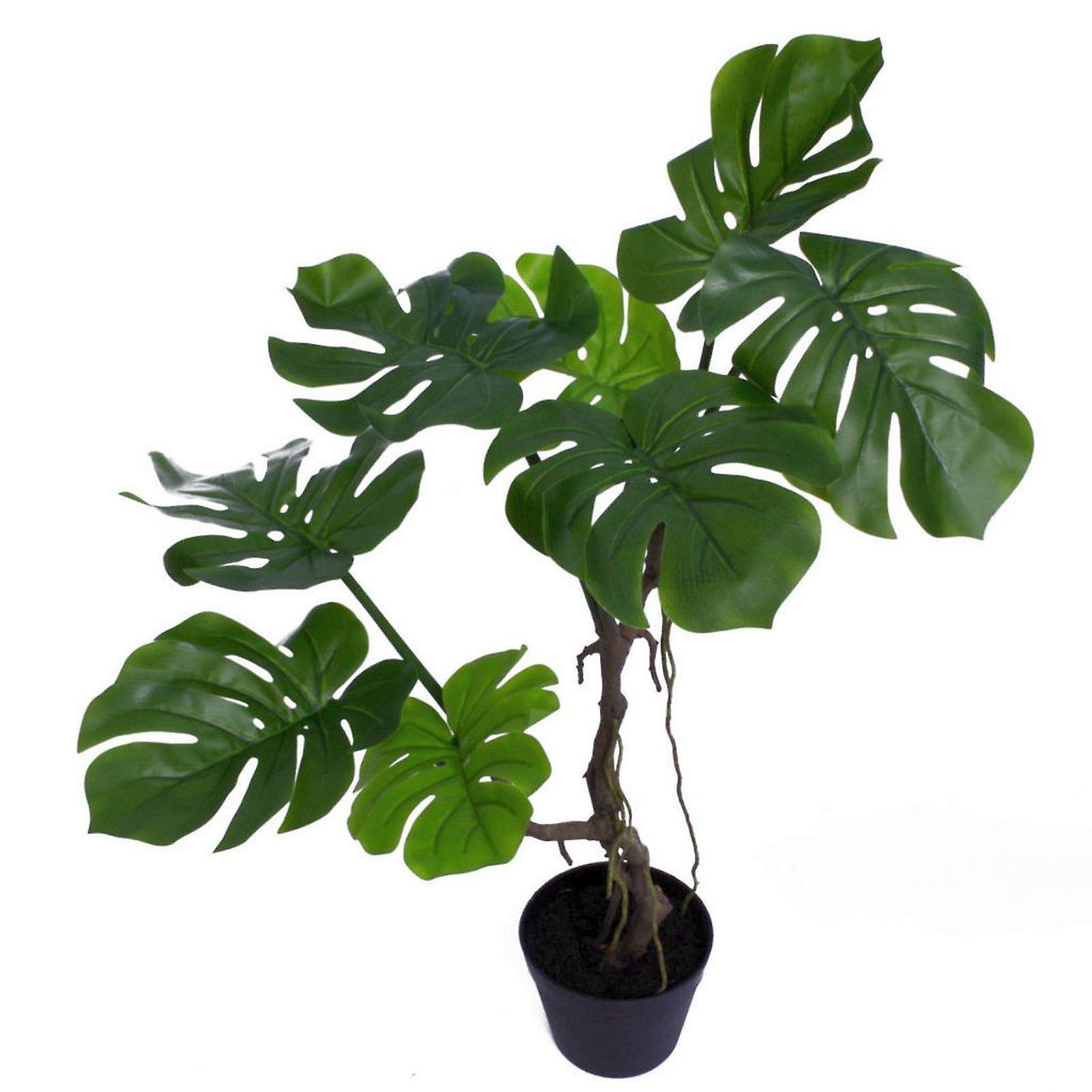 70cm Leaf realistic Artificial Monstera Cheese Plant
