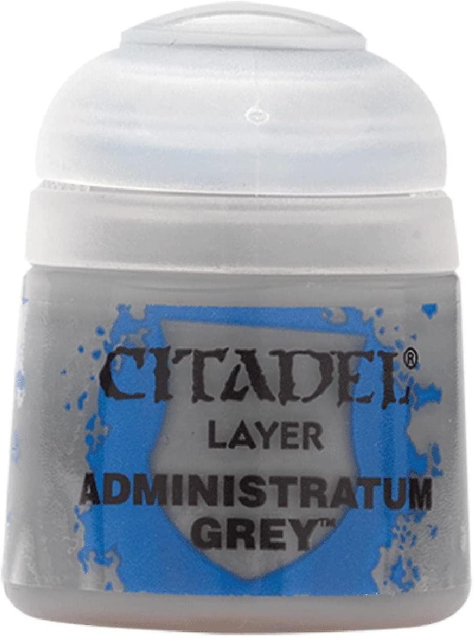 Games Workshop - Citadel Farbschicht: Administratum Grau (12ml) Farbe