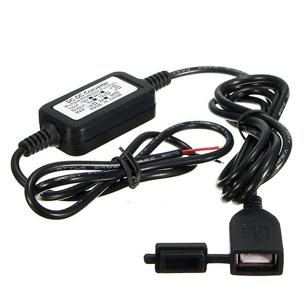 Waterproof Dc12-24v 5v 2a Motorcycle Usb Charger For Phone, Gps, Tablet