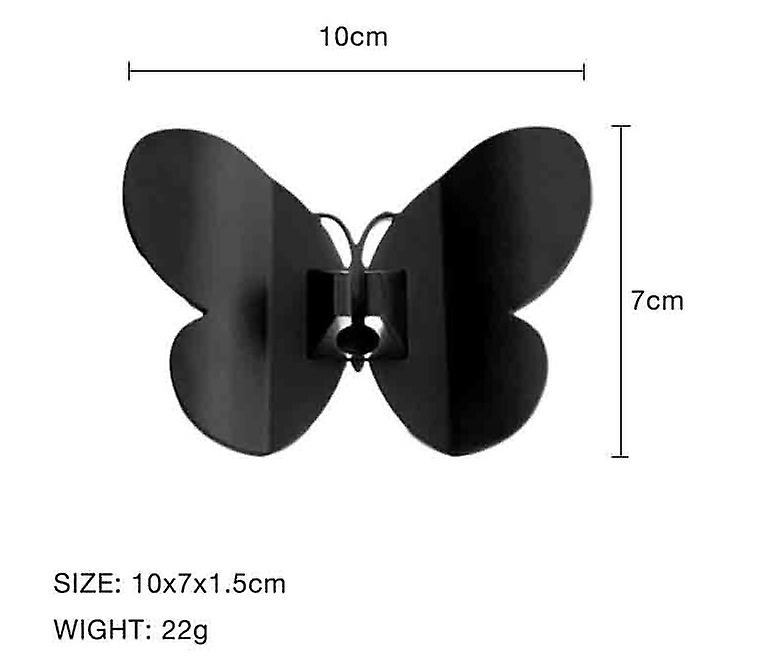 8 Pieces Cable Cord Organizer Kitchen Cable Winder Adhesive Holder, Black, 10*7*1.5cm