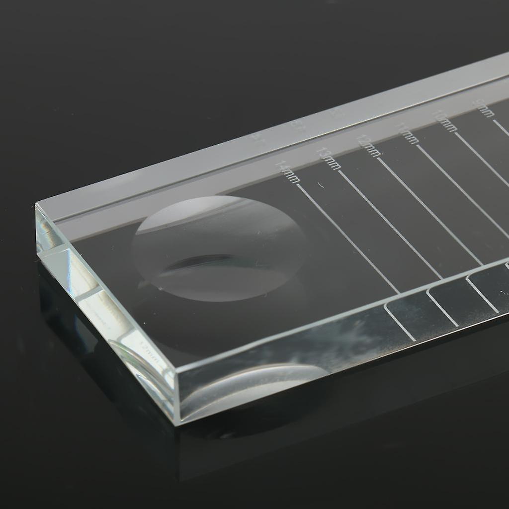 Professional Glass Eyelash Extensions Tool Adhesive Glue Holder - Clear