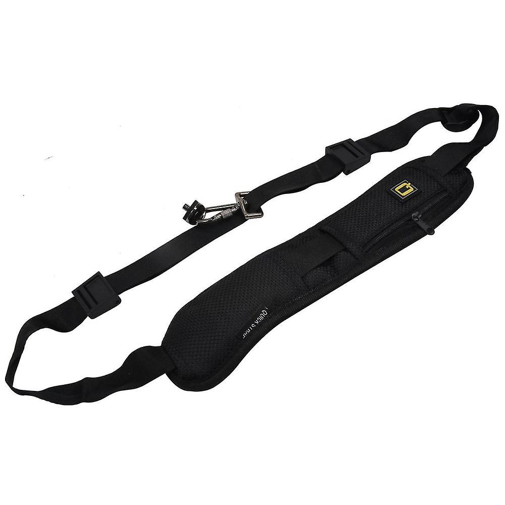 Quick Rapid Camera Single Shoulder Decompression Sling Black Belt Strap For Slr Dslr