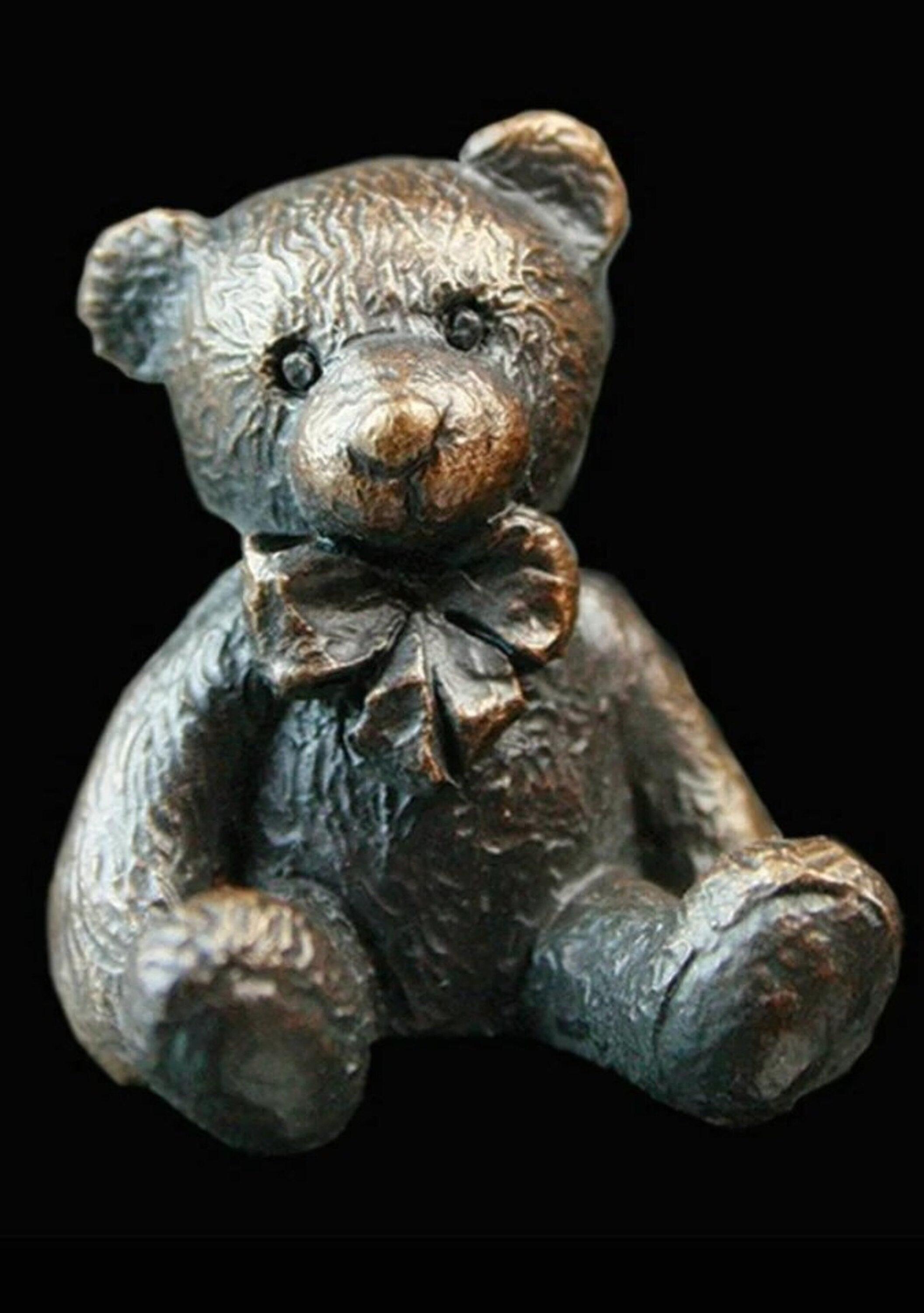 Hugo Miniature Teddy Sculptures & Statues