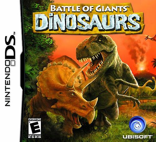 Battle of Giants Dinosaurs Game - Nintendo DS - PAL - New & Sealed