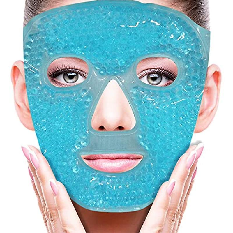 Rejuvenate Your Skin With A Cold Face Eye Mask Ice Pack: Reduce Puffiness Dark Circles And Headaches!