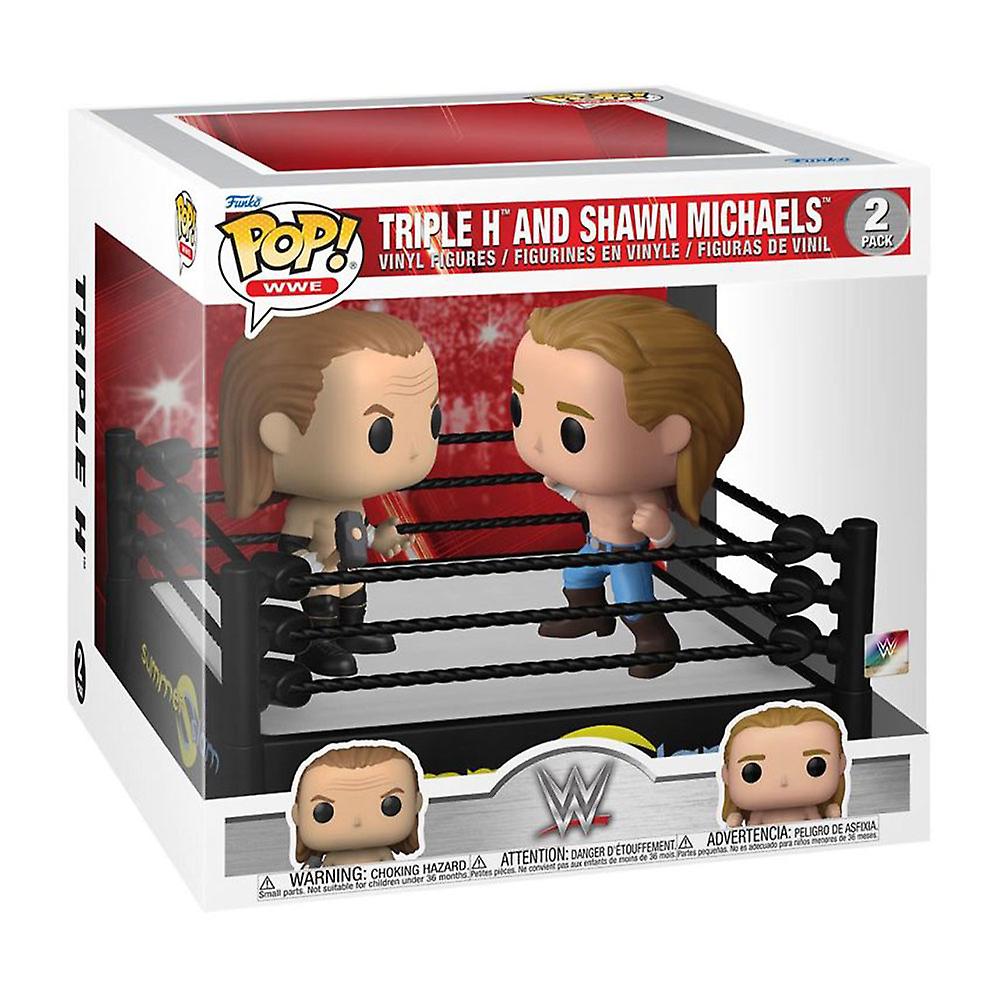 Funko Collectible WWE SuperSlam Ring Triple H & Shawn Michaels Pop! Moment