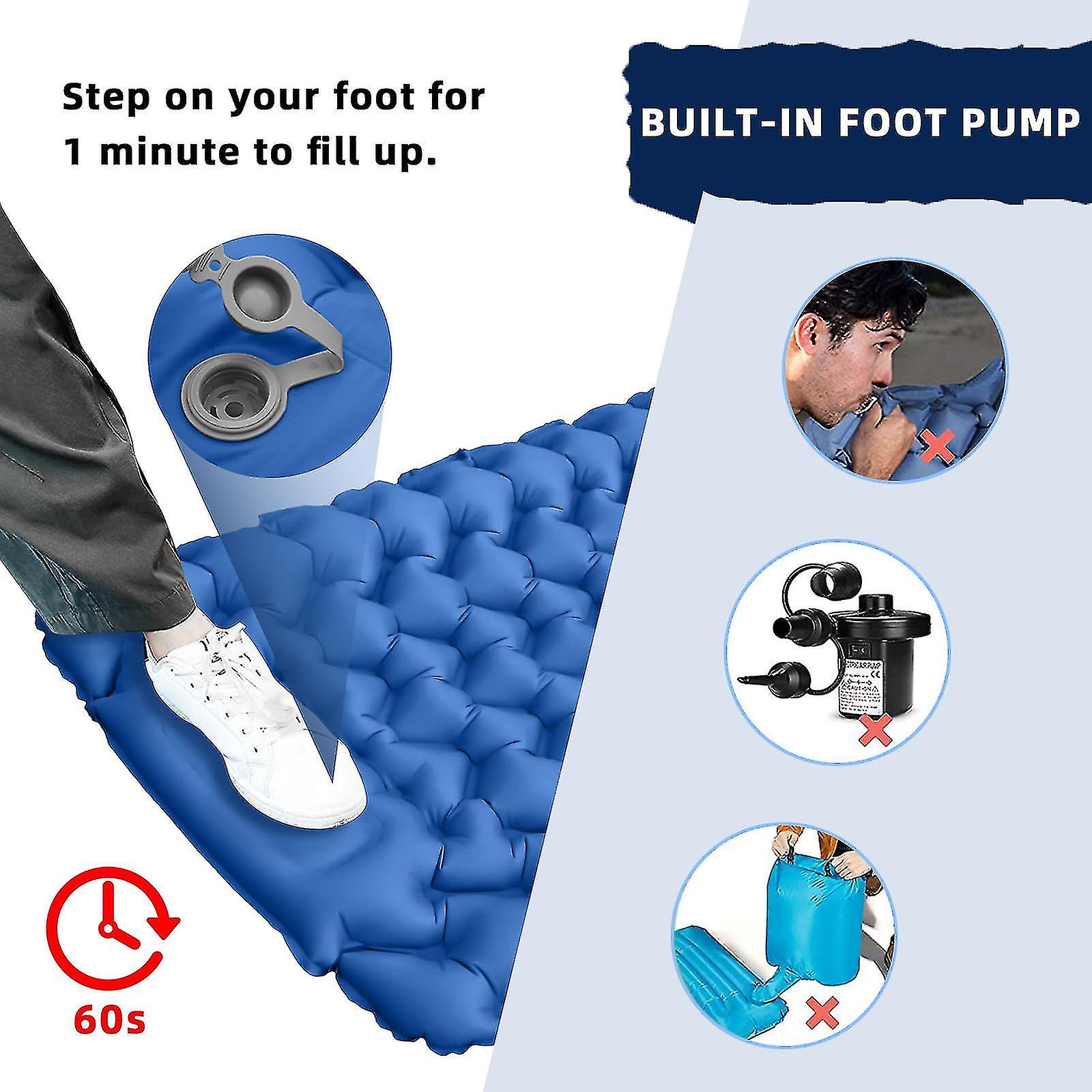Inflatable Camping Sleeping Pads With Waterproof