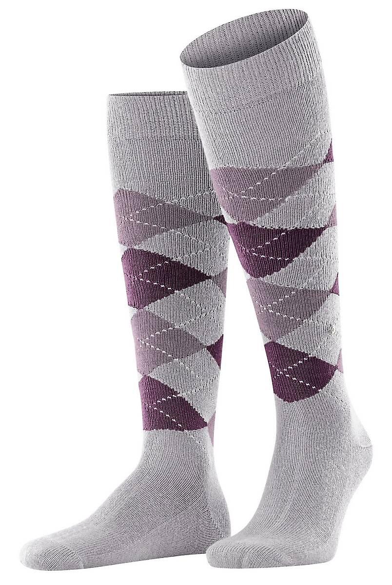 Burlington Preston Knee High Socks - Steel Grey