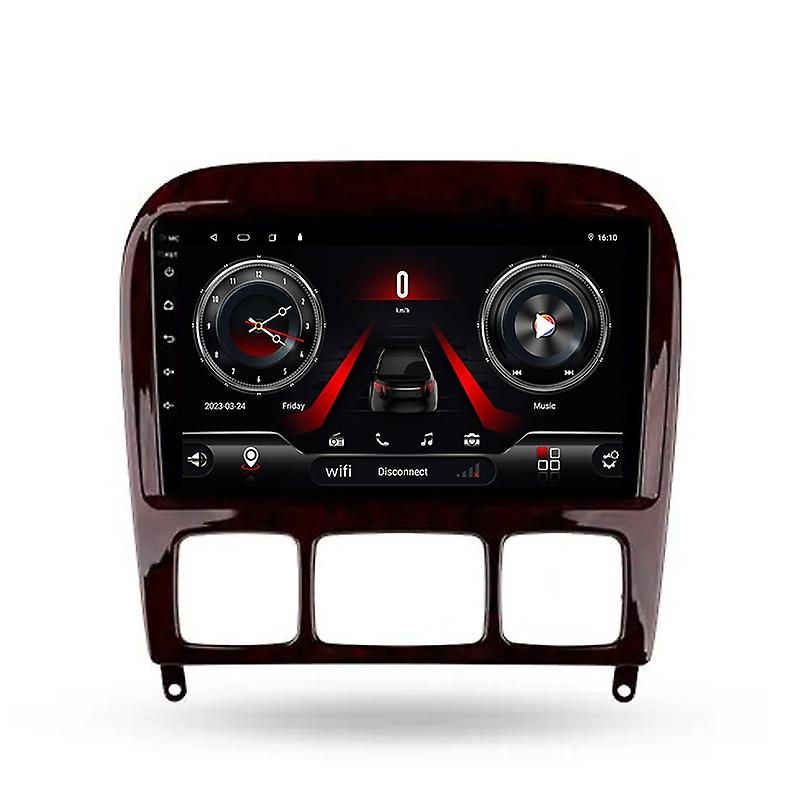 CarPlay Android Auto Radio for Mercedes Benz S-Class S Class W220 VV220 1998 - 2005 Car Multimedia