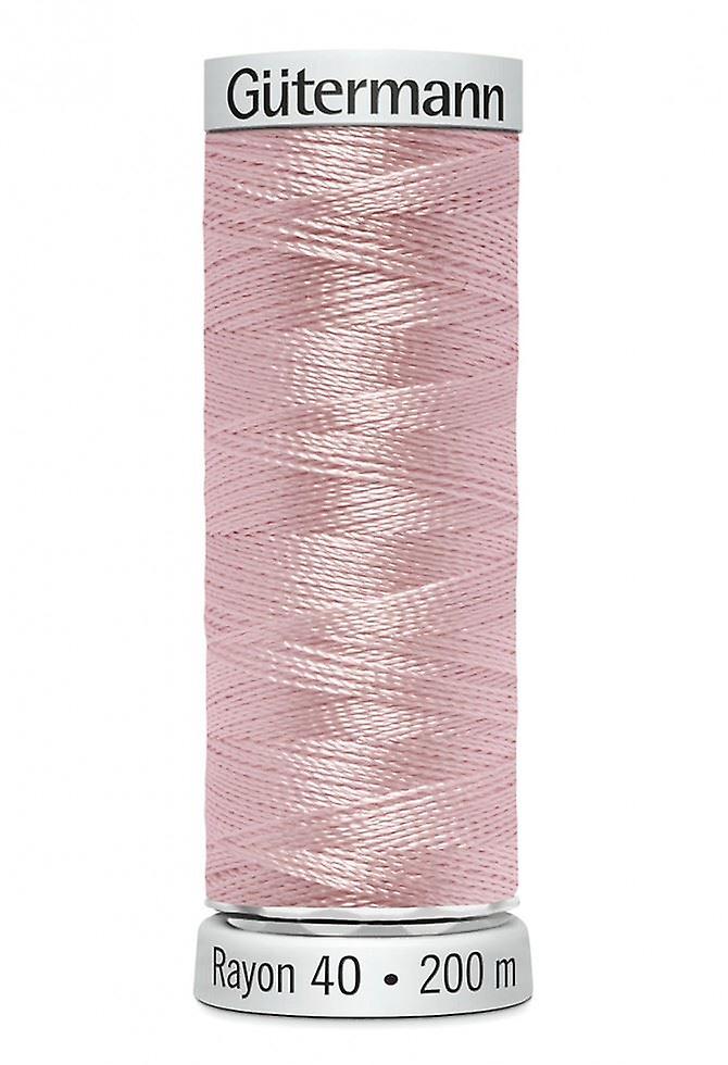 Gutermann No 40 Sulky Rayon Embroidery Thread 200m 1120 - each