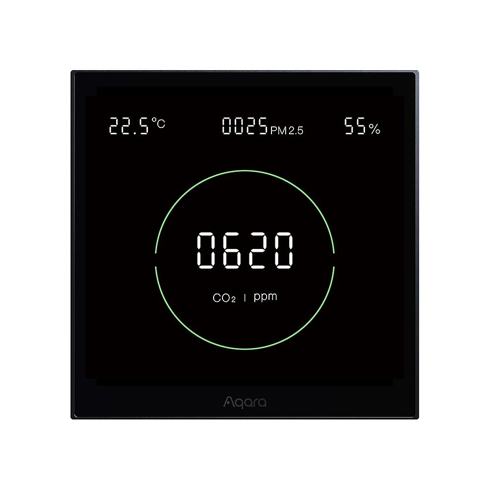Aqara S1 Air Quality Monitor Panel Omni Directional Air CO2 PM2.5 Temperature Humidity Monitoring fo