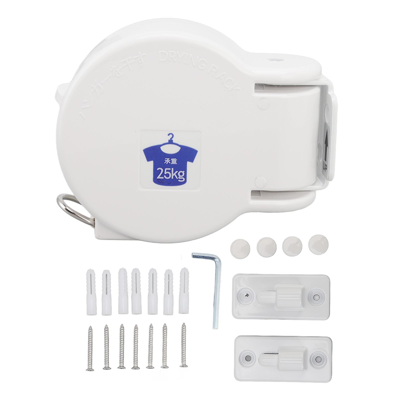 Indoor Retractable Clothesline, Heavy Duty, Rustproof