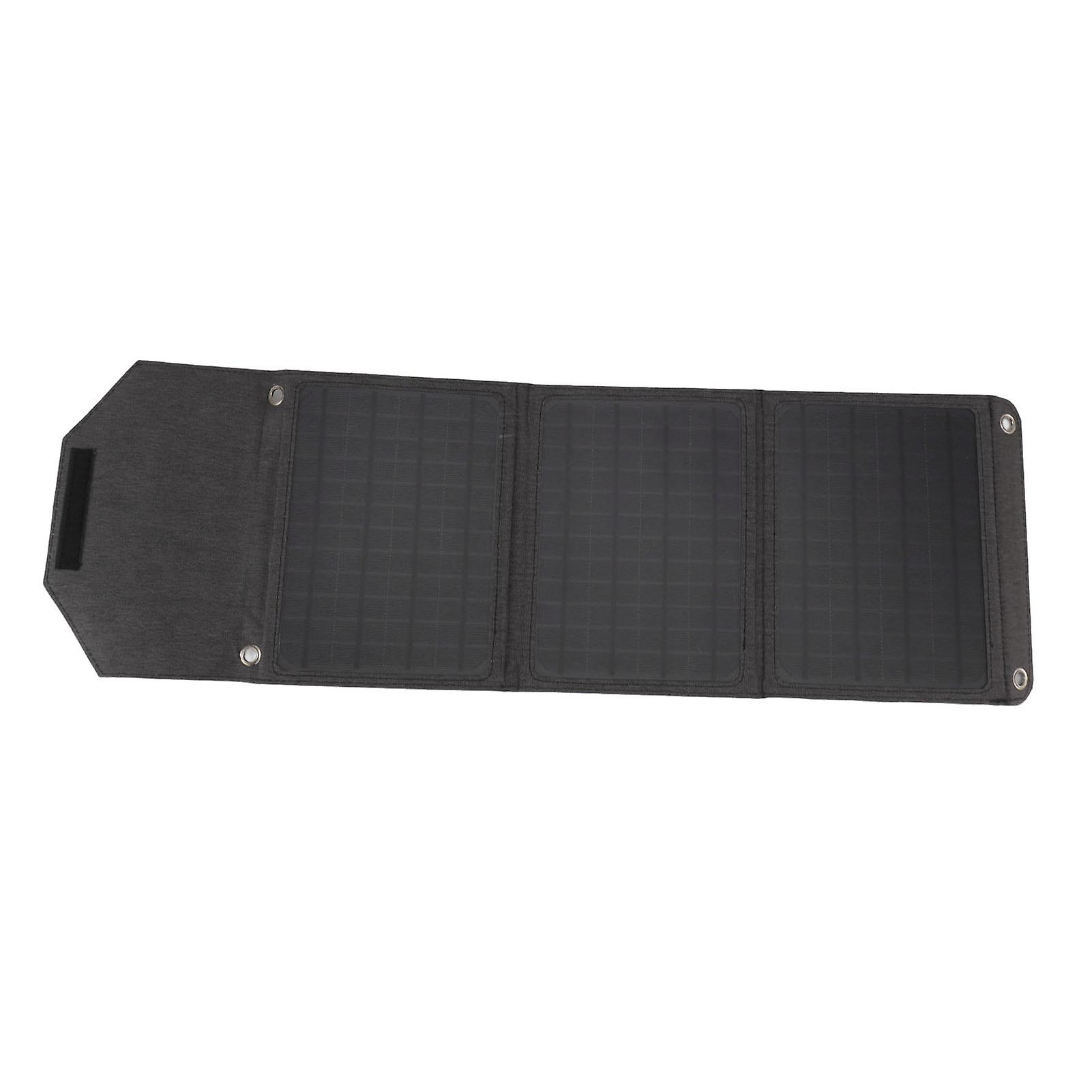 Solar Panel 18W 18V Monocrystalline USB DC Type C Output Power Supply Solar Panel for Charging