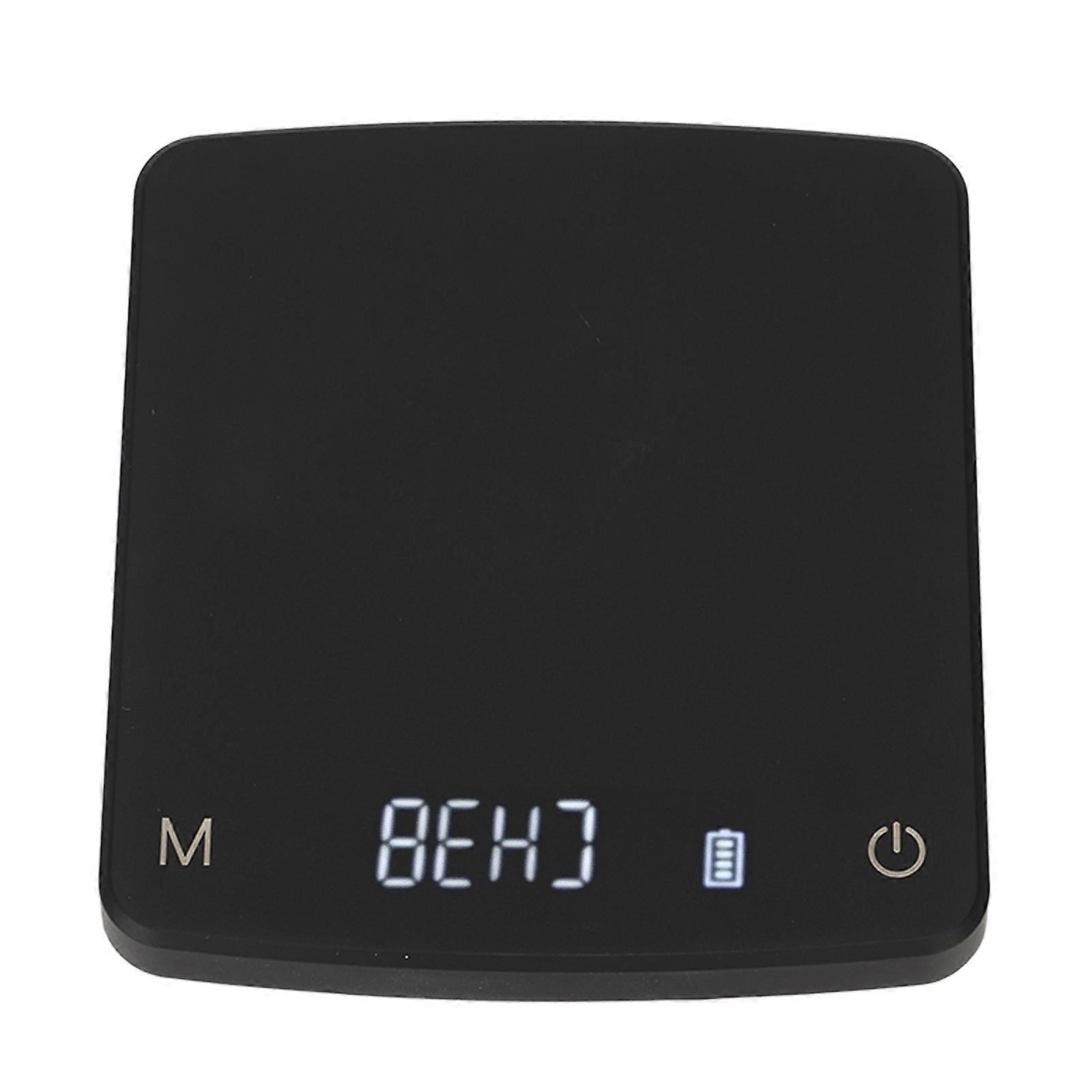 Digital Coffee Brewing Scale with Timer - Rechargeable Kitchen Scale for Drip Coffee(500g/0.01g)