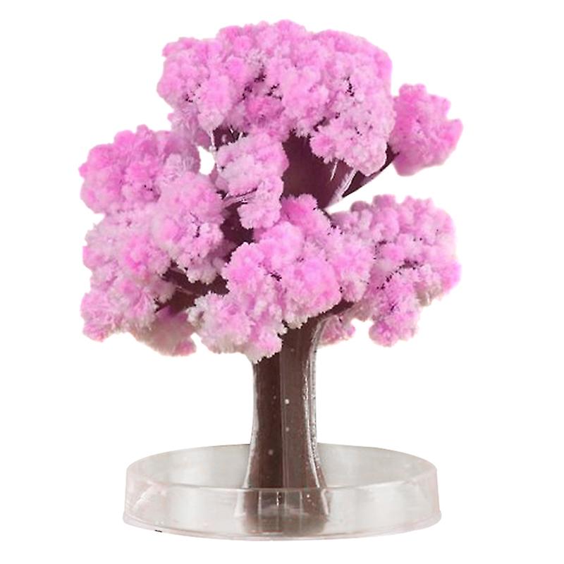 Magic Growing Tree Paper Sakura Crystal Trees Desktop Cherry Blossom Toys