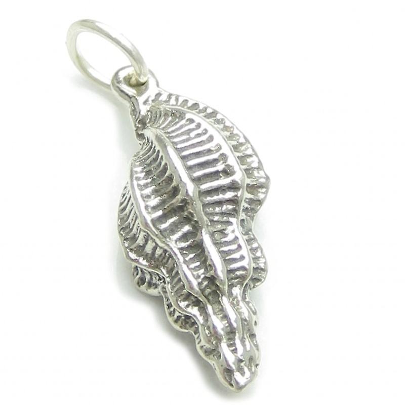 Sea Shell Sterling Silver Charm .925 X1 Seashell Shells Charms