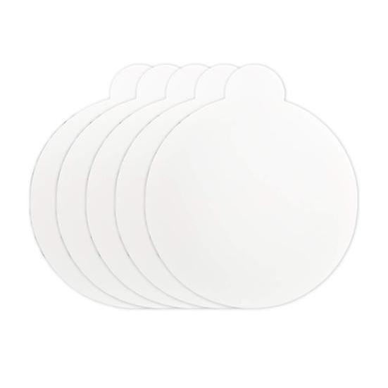 5Pcs Mosquito Sticky Glue Boards Easy Install Universal Indoor Fly Trap Mosquito Lamp Round Sticky Sheets Replacement
