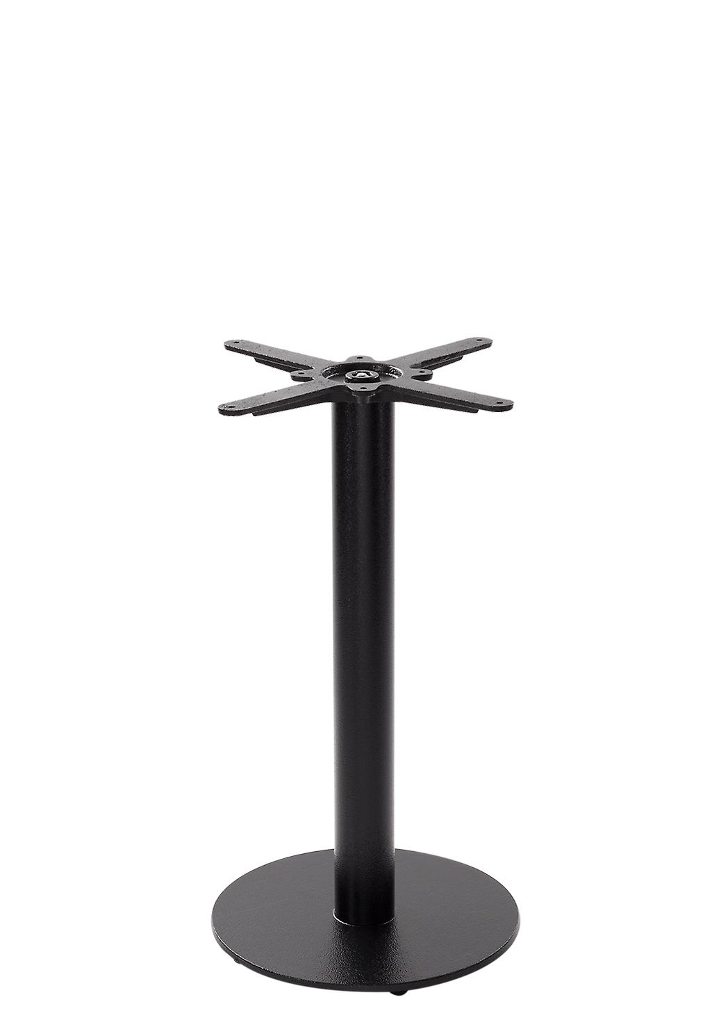 Black Cast Iron Round Table Base - Small - Height - 730 mm