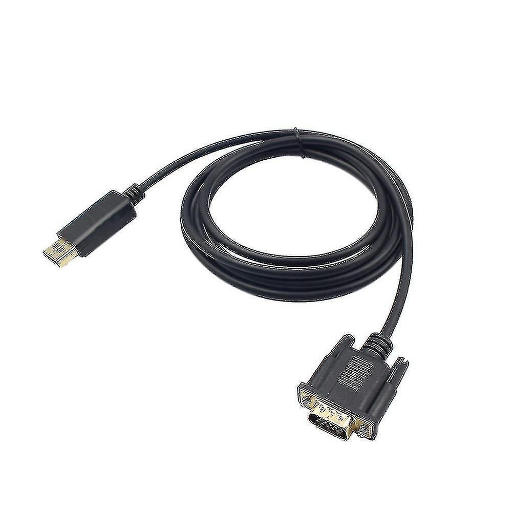 1 Dp To Vga Cable Black