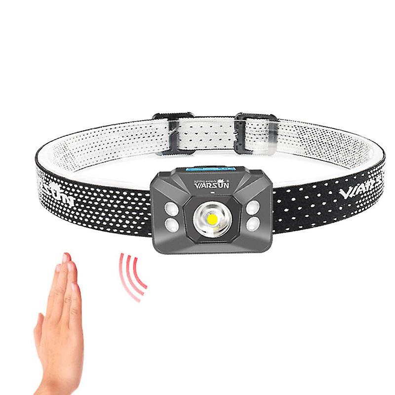 500Lm 4 Modes 60 Adjustable 5atm Waterproof Motion Sensor Led Cycling Bike Headlamp