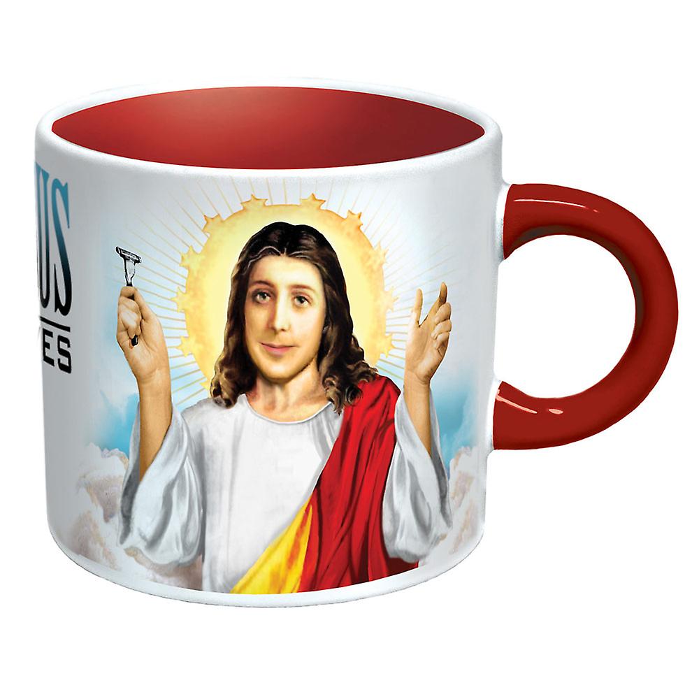 and High Quality Jesus Shaves Heat Changing 14 Ounces Ceramic Mug