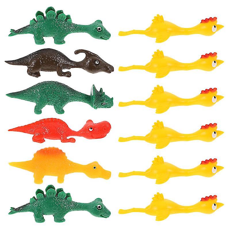12pcs Simulation Dinosaurs Toy