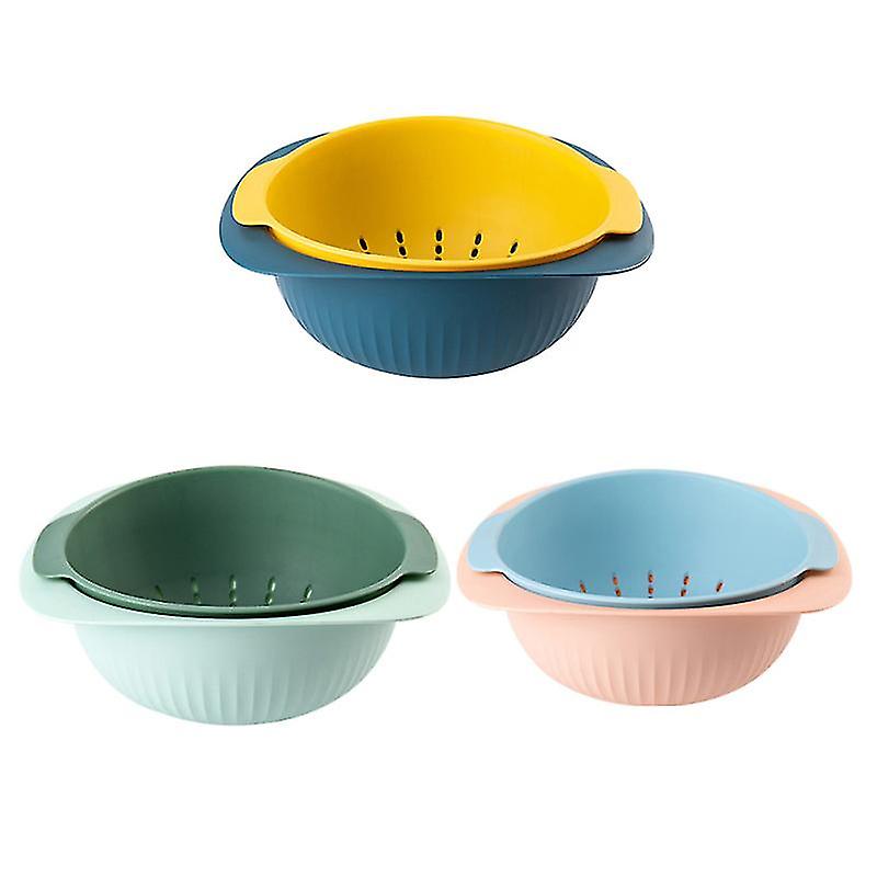 3pcs Drain Basket For Rice