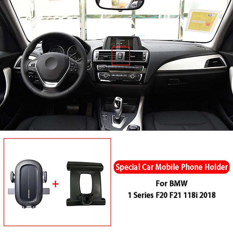 BMW 1 2 3 4シリーズI3 I4 3gt 5gt 118i F20 F21 F22 F23 F30 F31 F44 F46 E90 E92 E93 G20 G28のための特別な車の携帯電話ホルダー