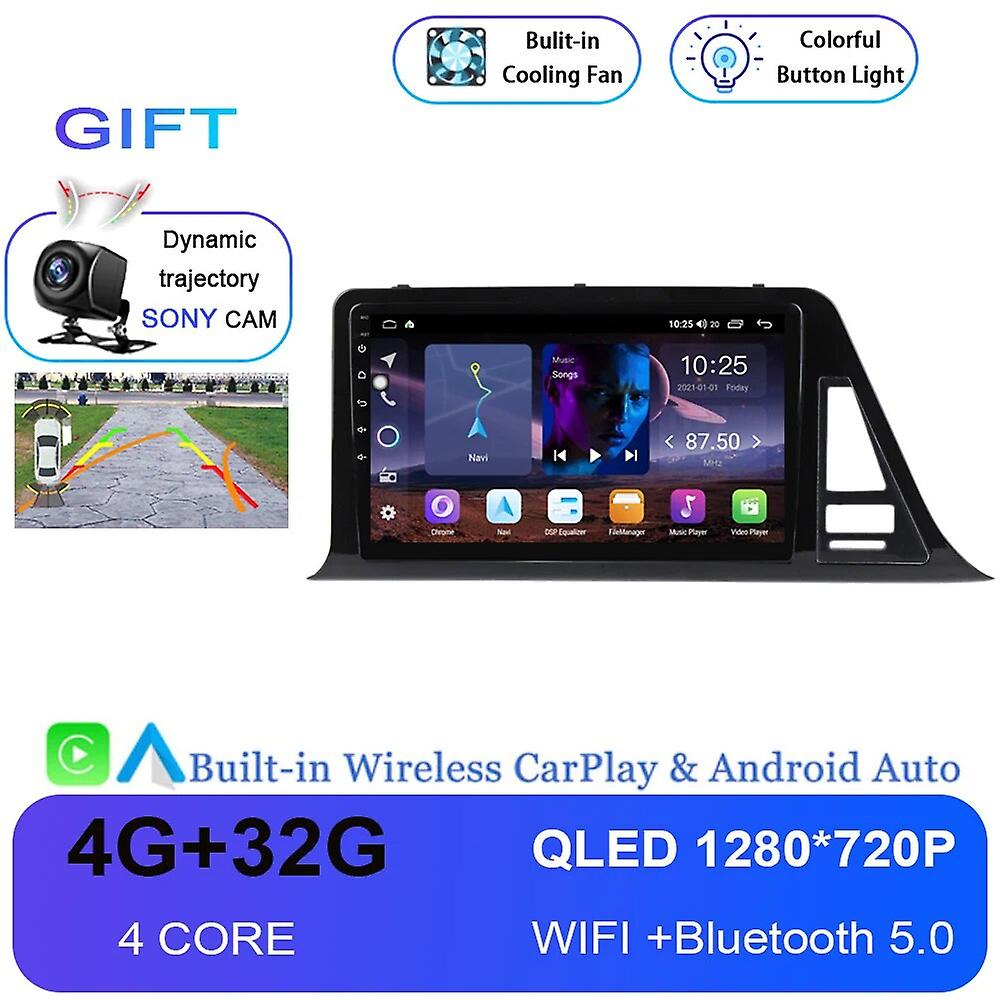 Android 13 Car Radio For Toyota Chr C-hr 2016 2017 2018 2019 Lhd Rhd Multimedia Video Player Auto Carplay No 2din 2 Din Dsp Dvd