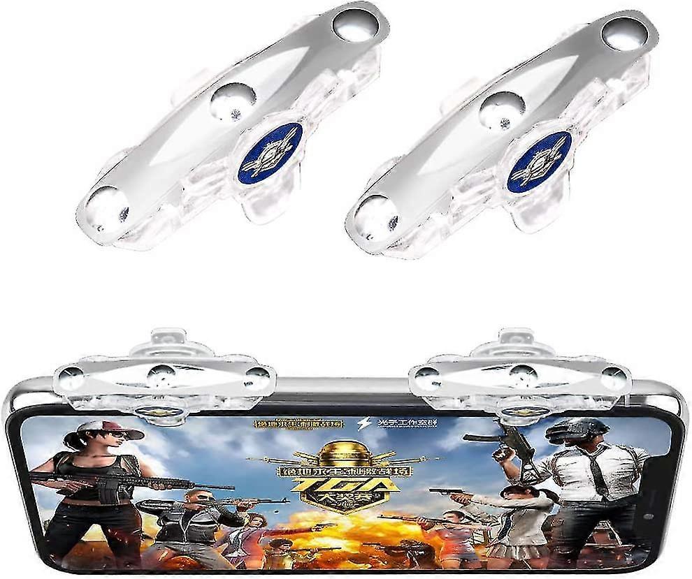 Completely transparent mobile game trigger, mobile game controller without screen blocking of PUBG/Knife out/service rules