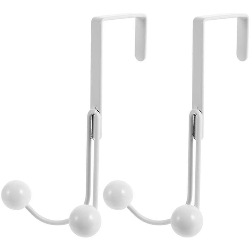 2pcs Storage Hooks, Punch-free Hook