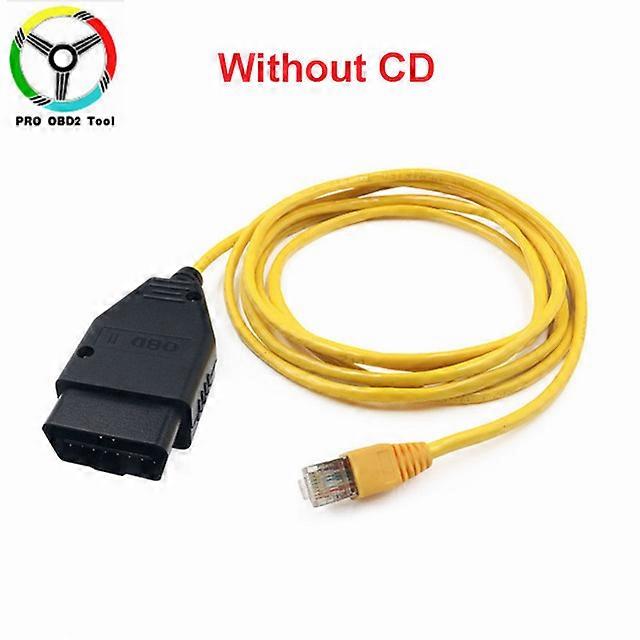 Quality ENET cable for BMW F-series ICOM OBD2 Coding Diagnostic Cable Ethernet to Data OBDII Coding Hidden Data Tool