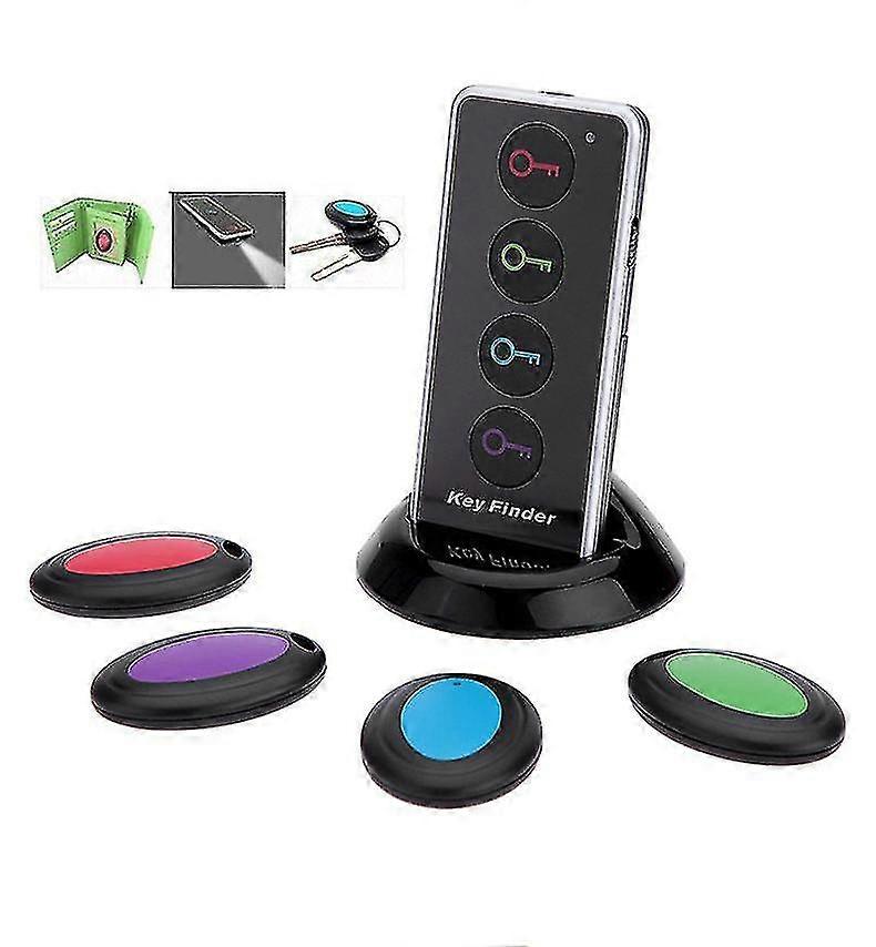 Wireless Key Finder Home Anti- Mobile Ph Finder 1 Transmitter And 4 Receivers
