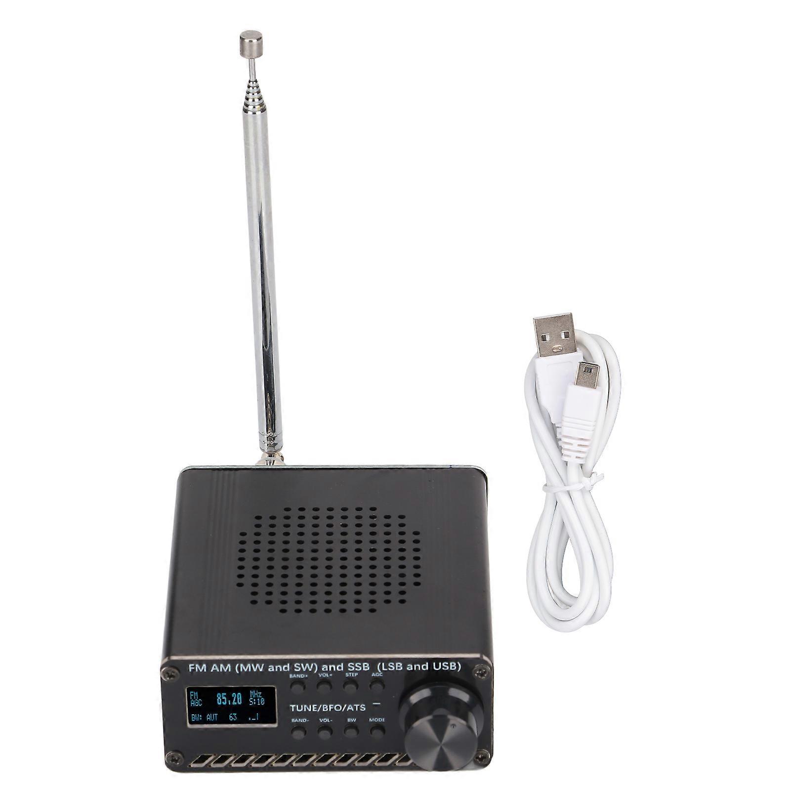 Portable Radio Receiver Full Band Scanner FM AM (MW SW) SSB (LSB USB) Handheld Recorder Si4732 NO.7119