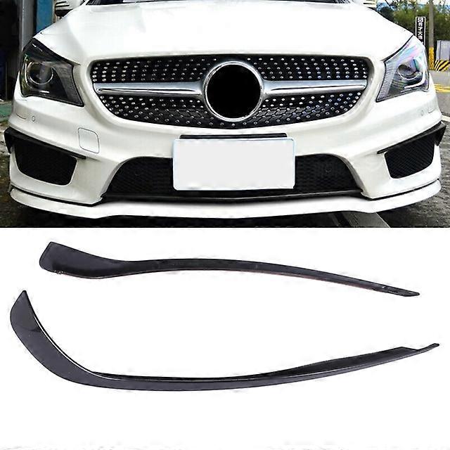 Front Bumper Splitter Spoiler Trim for Mercedes W117 C117 CLA Class CLA45 CLA200 CLA220 CLA250 CLA260 AMG 2013-2015