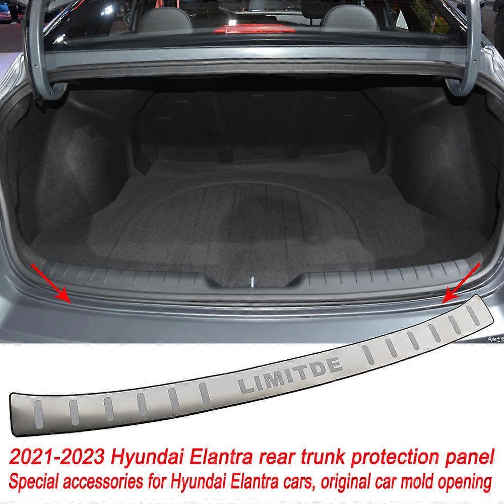 OMAC Rear Trunk Lid Molding Trim – Stainless Steel – Fits Hyundai Elantra GT 2018-2020