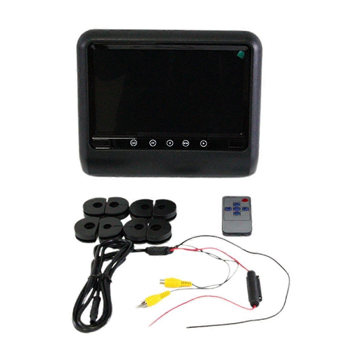Lettore multimediale per poggiatesta auto, display per poggiatesta, monitor LCD per poggiatesta auto, 9 pollici