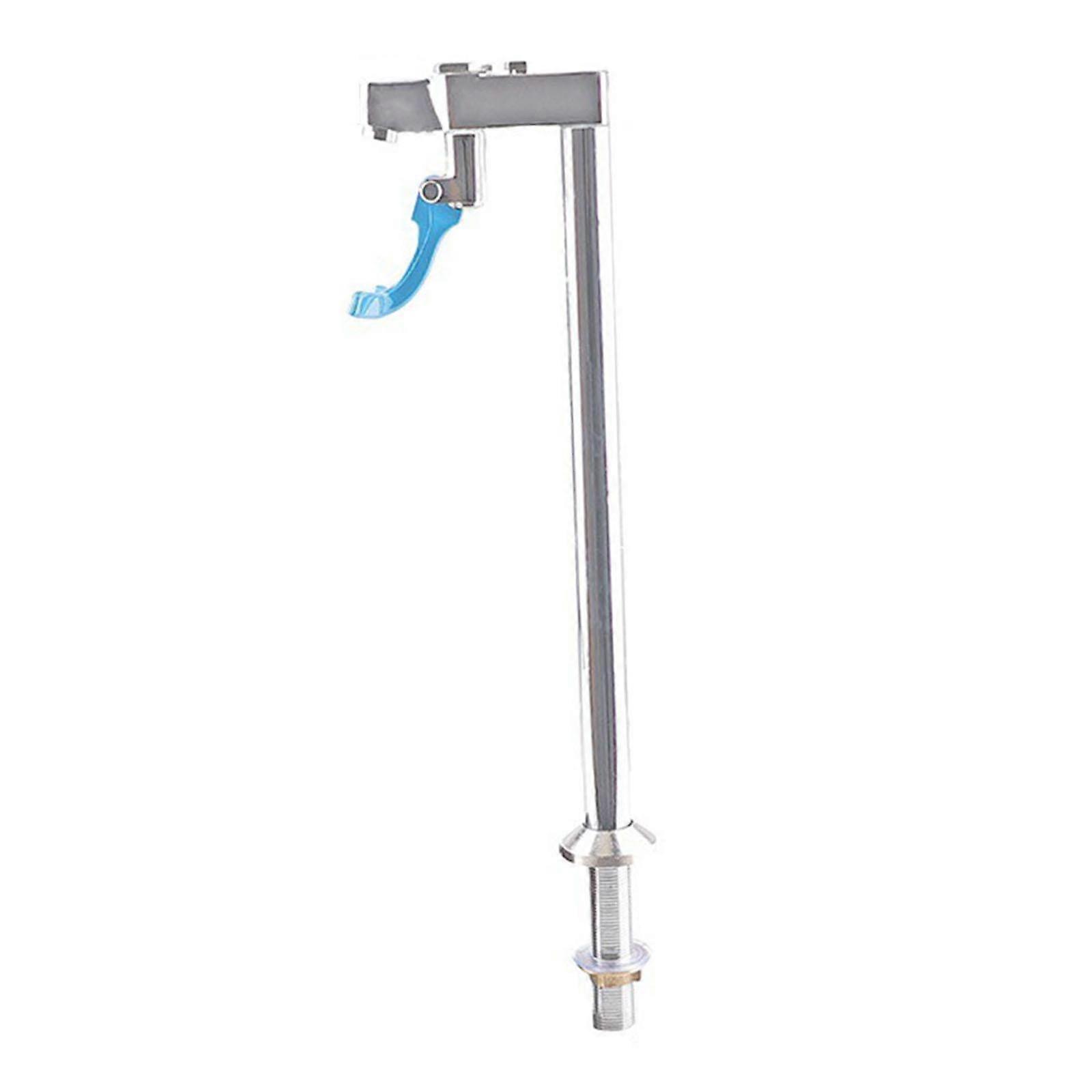 Desk Mount Faucet Glass Filter Push Back Handle for Public Places Restaurant 26cm