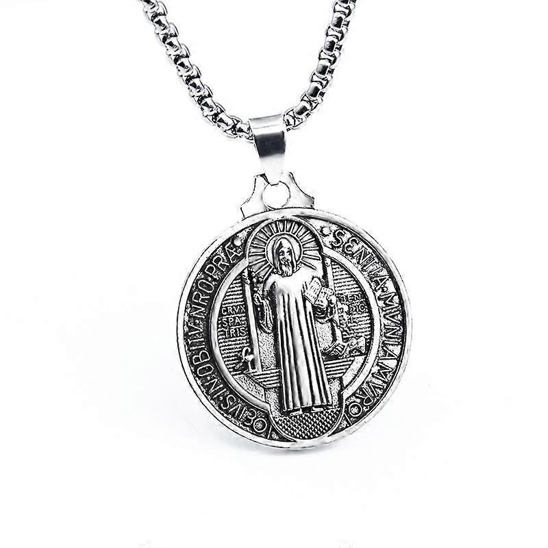 Den helige Benedictus heliga amulett