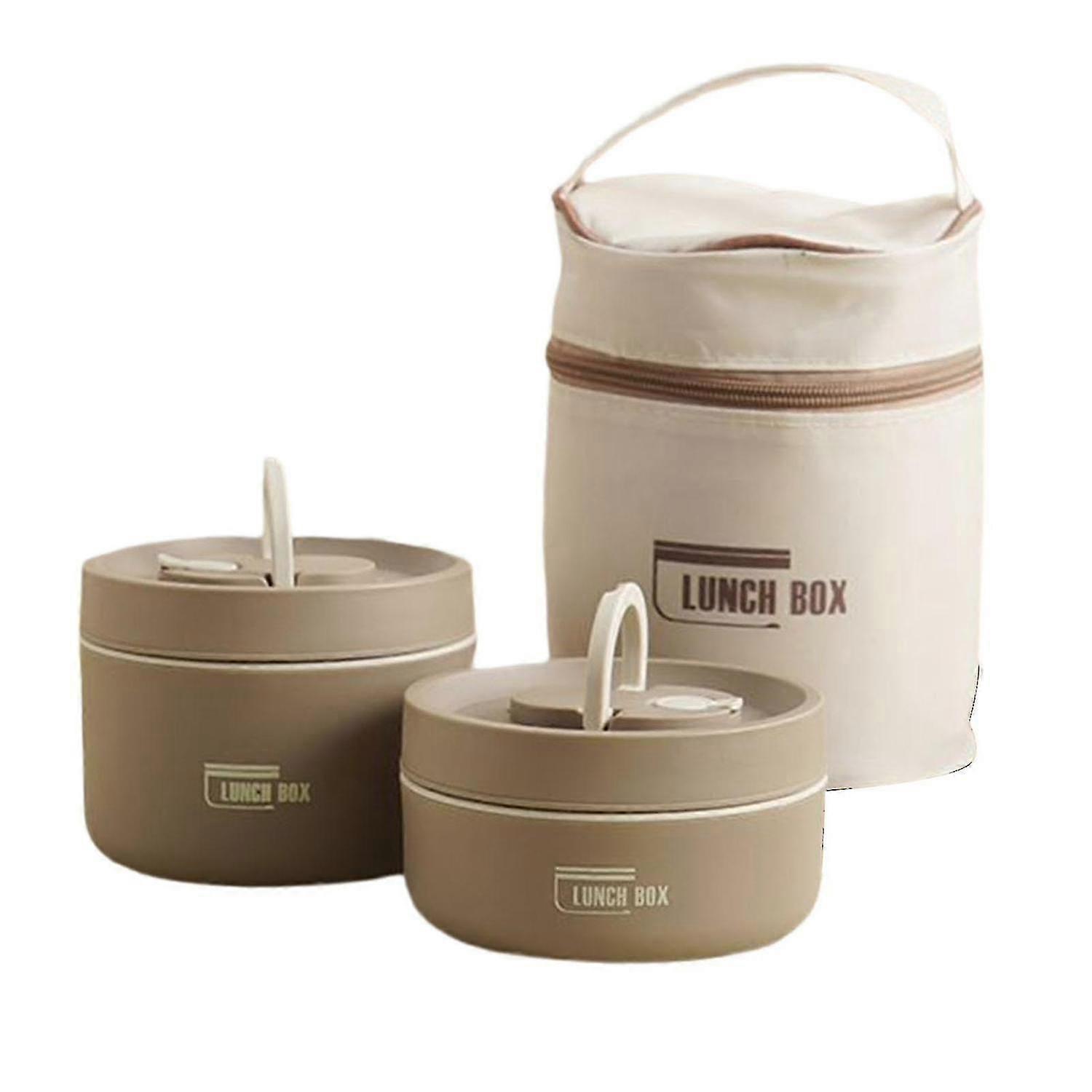 Portable Insulated Lunch Container Set Multi-layer Combination Picnic Lunch Box