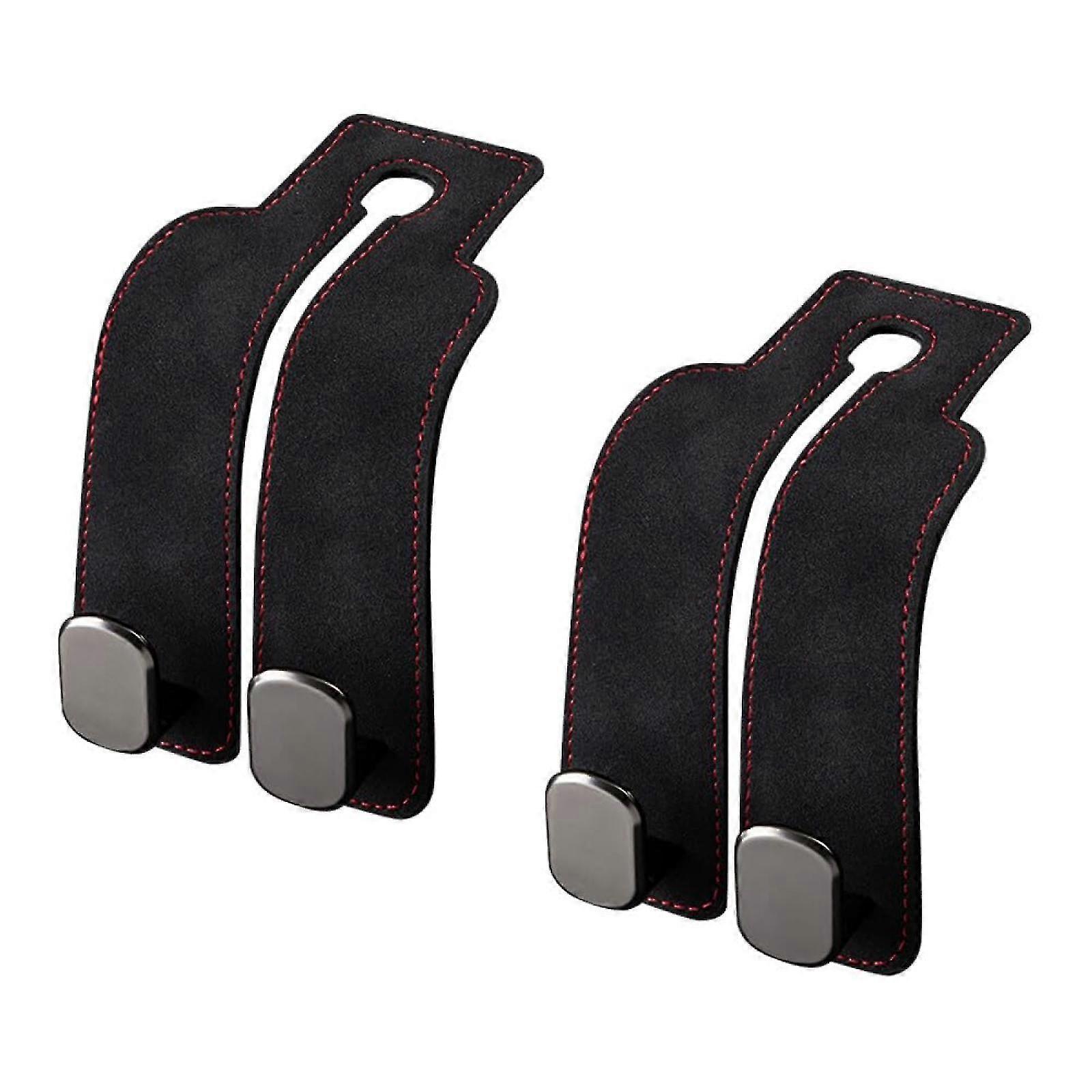 2PCS Car Hooks for Headrest, 2 in 1 Car Seat Hooks for Headrest, Purse Bag Hanger for Car, Car Hangers for Seat Headrest SHW