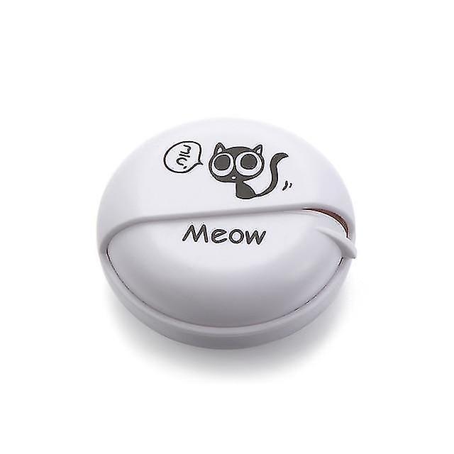 Household Storage Containers Multi Function Protective Round Rotating Headphone Cable Storage Box Container