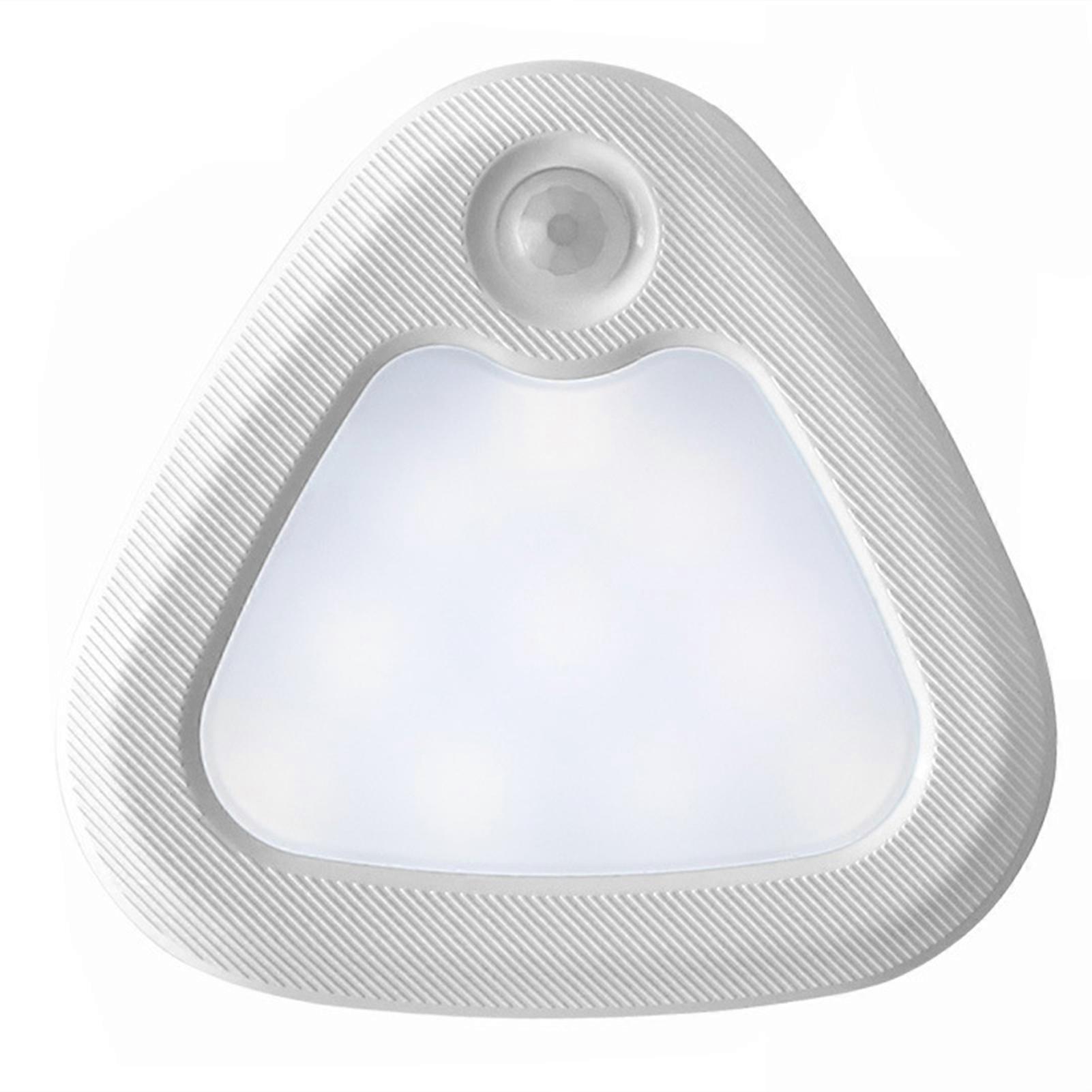 Mini Wireless Triangles Sensor Nightlight Battery Powered Cordless Light for Living Room Home