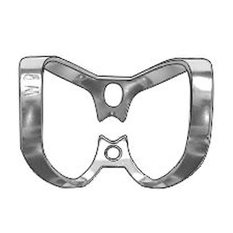 クランプW9(前方用無翼「バタフライ」クランプ)ラバーダム用歯科用品用クランプ